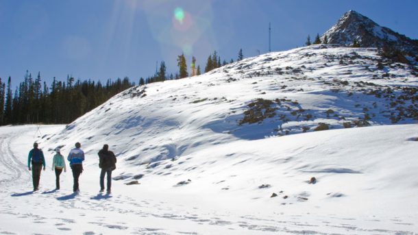 Writers hike Mt. Crested Butte
