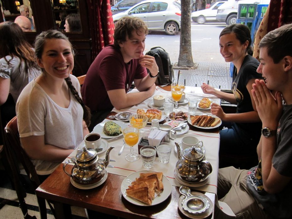 Breakfast in Buenos Aires (Tango trip, April 2014)
